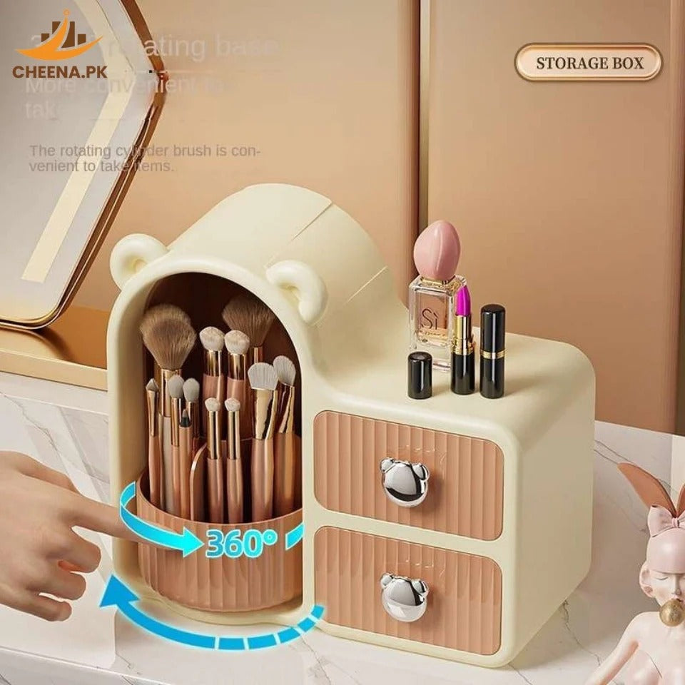 Plastic Cosmetic Organizer with Drawers in Pakistan – Stylish Makeup & Skincare