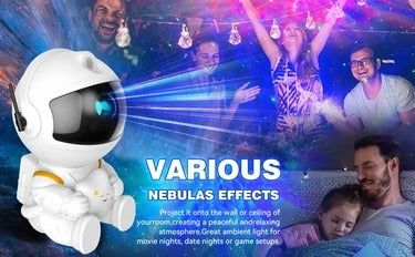 Astronaut Galaxy Star Nebula Projector