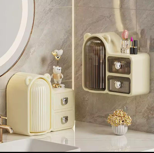 Plastic Cosmetic Organizer with Drawers in Pakistan – Stylish Makeup & Skincare